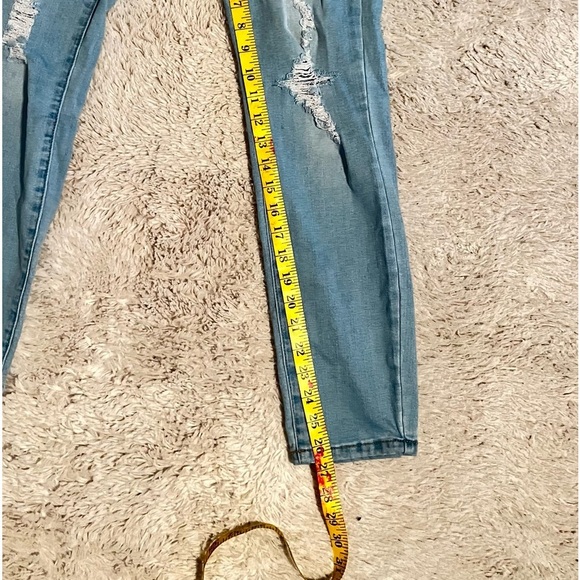 BEBE Legging Jeans Light blue/ Size 29 - Picture 10 of 10